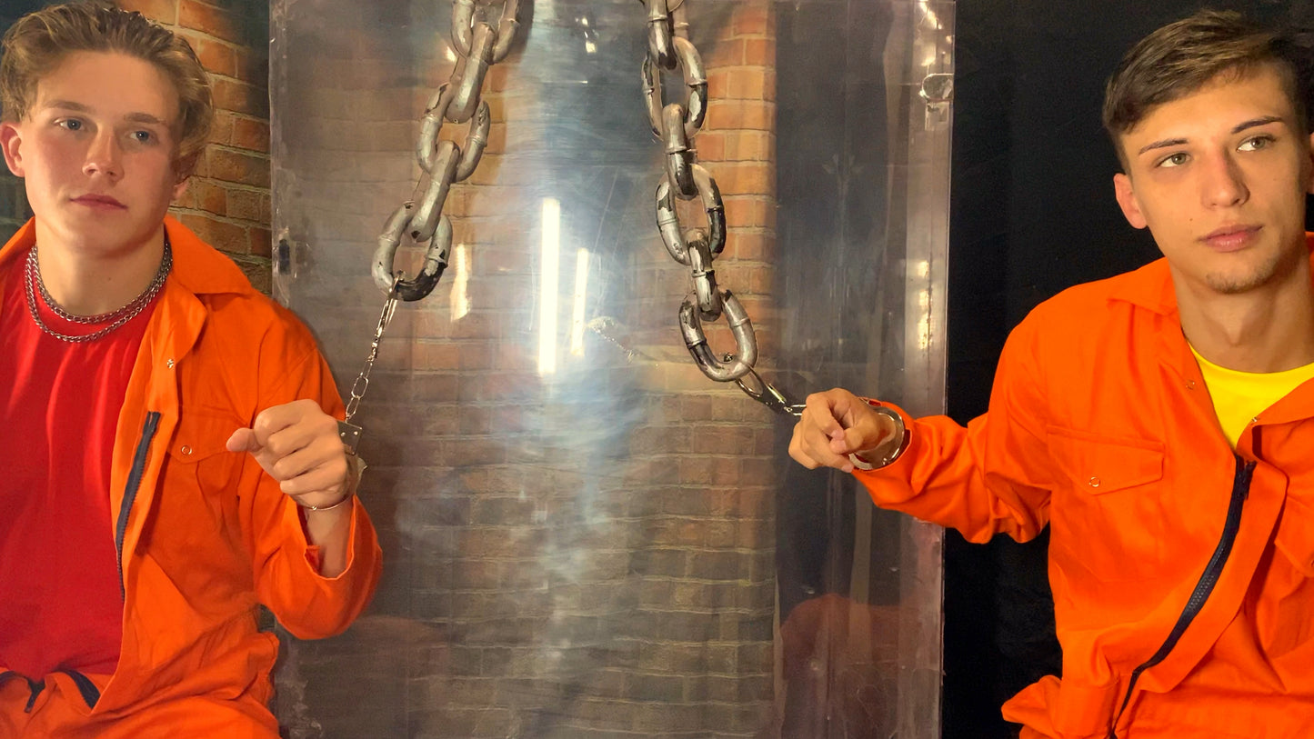 CHAINED! Benjy vs Justin