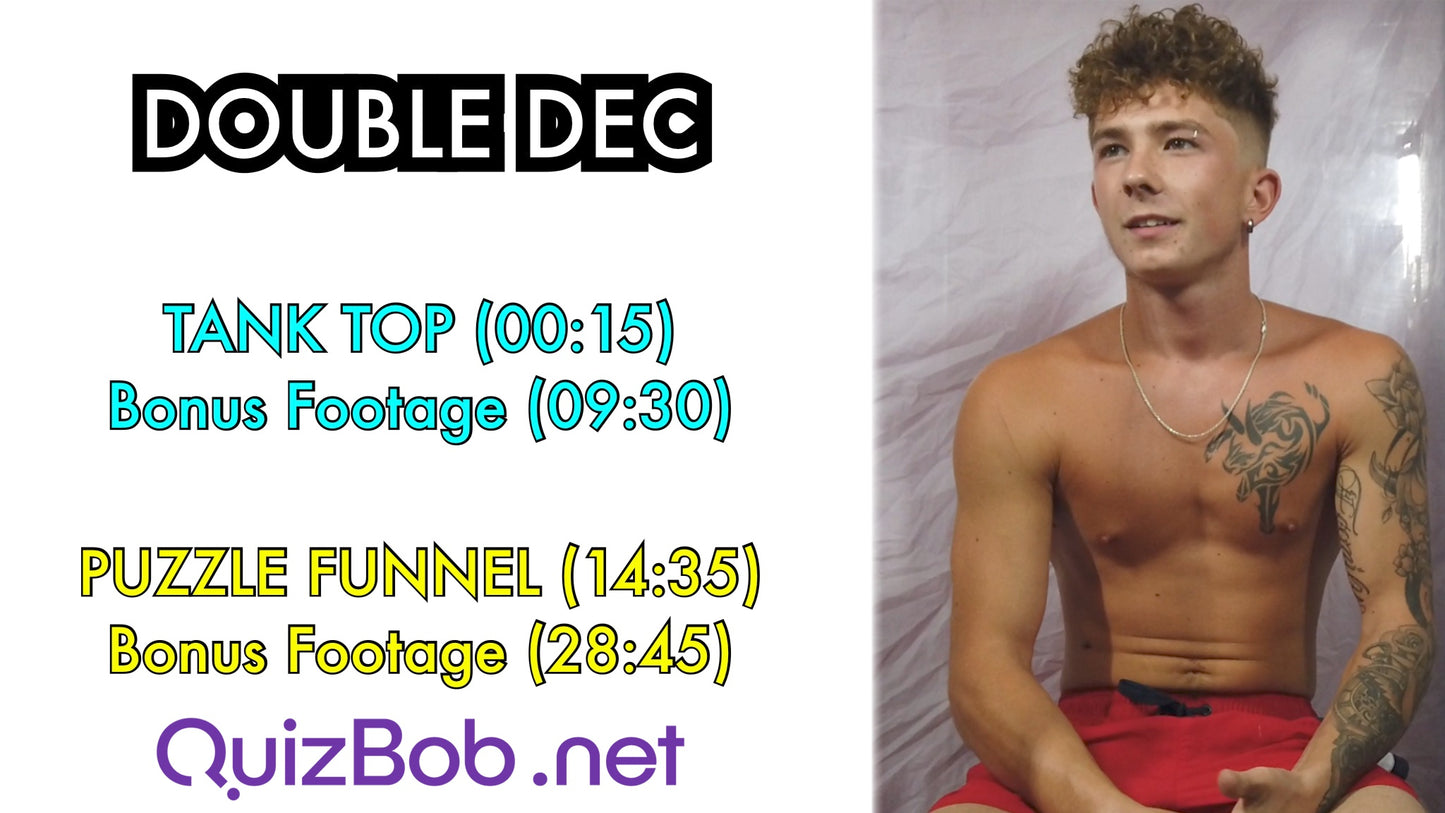 DOUBLE DEC - Tank Top & Puzzle Funnel