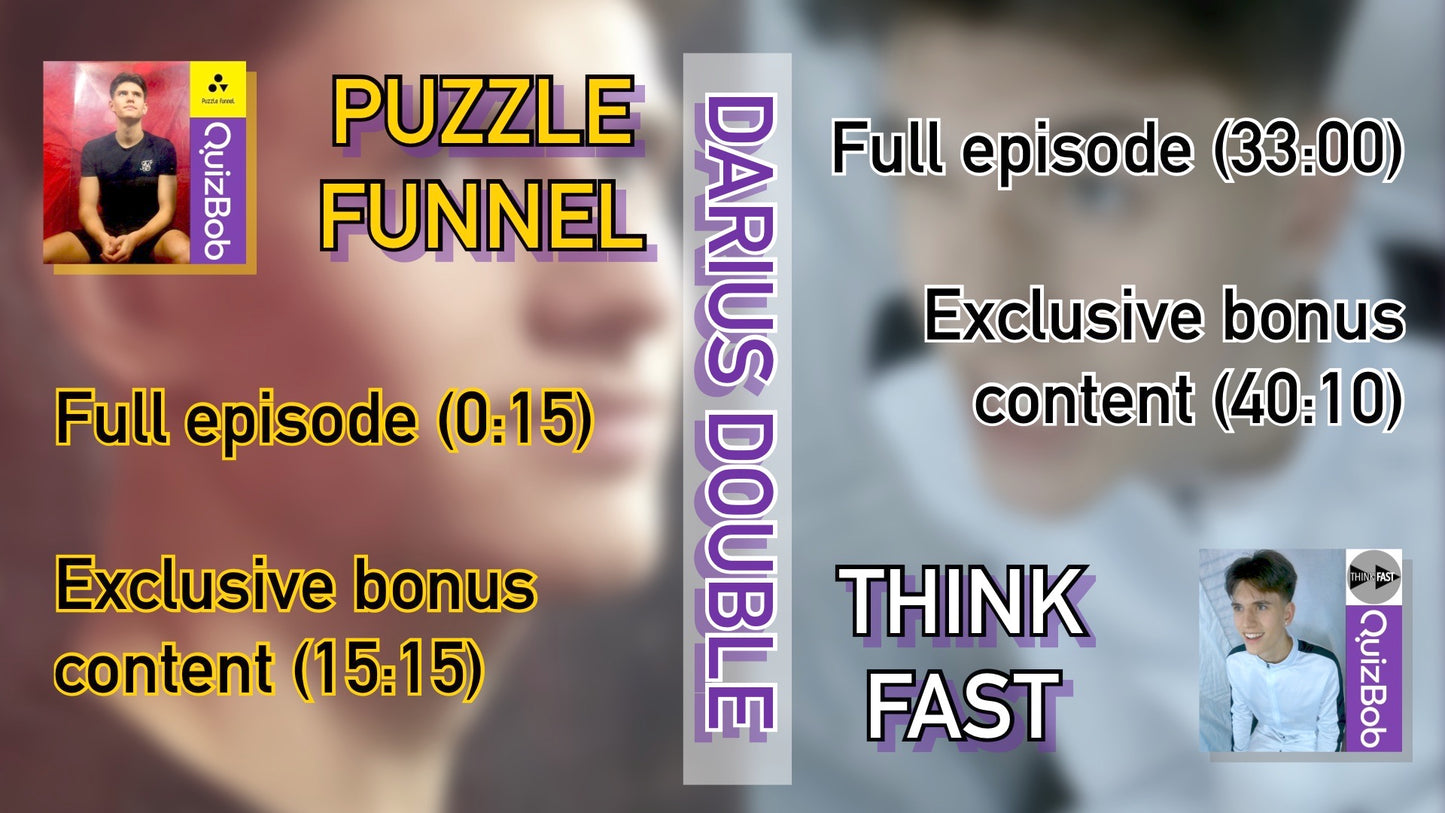 DARIUS DOUBLE - Puzzle Funnel & Think Fast
