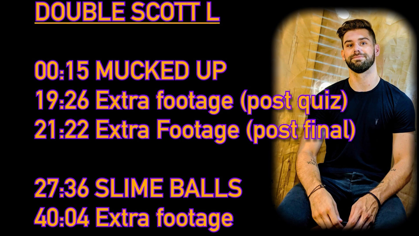 SCOTT DOUBLE - Mucked Up & Slime Balls